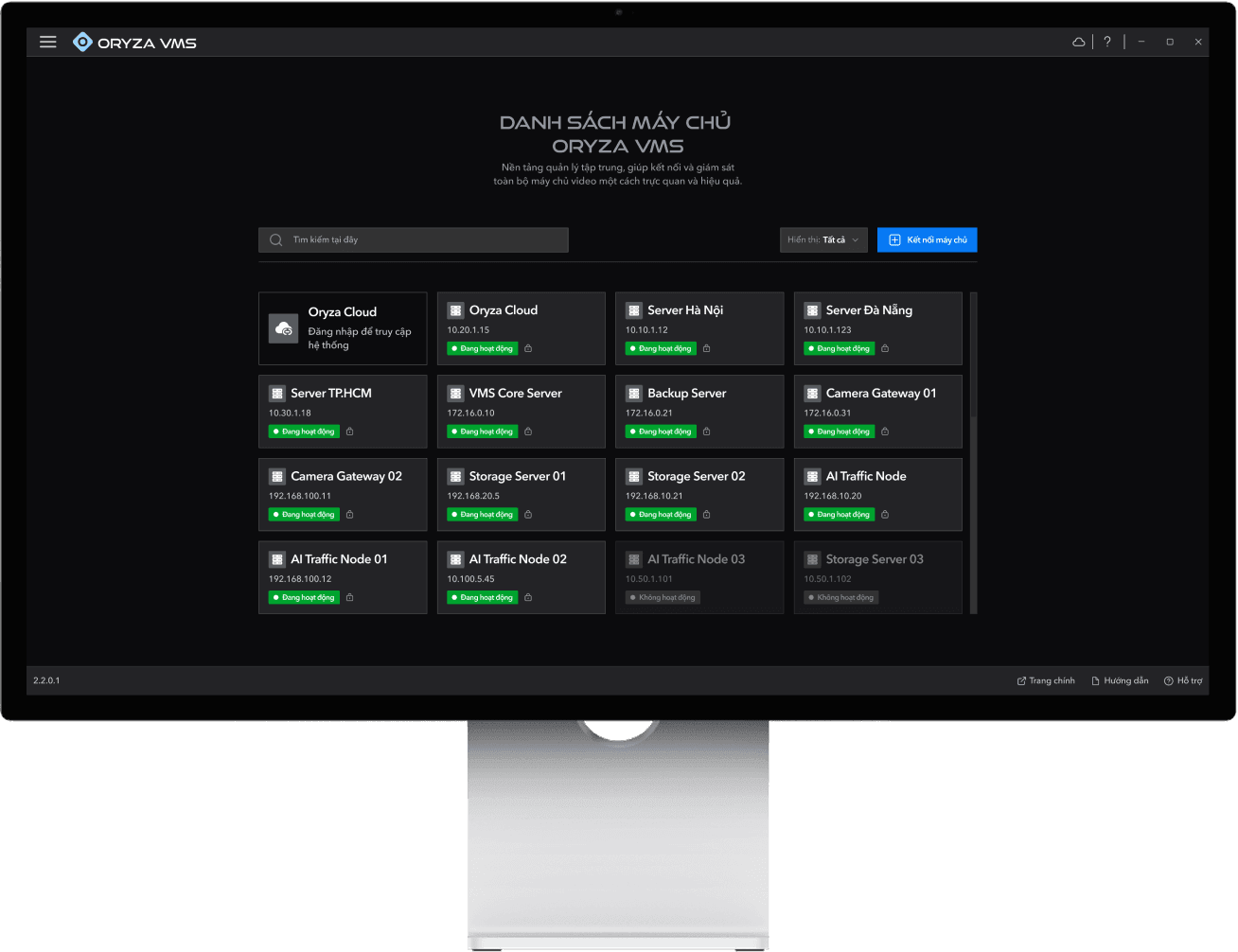 Quản lý tập trung đa Server